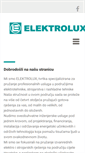 Mobile Screenshot of elektrolux.hr